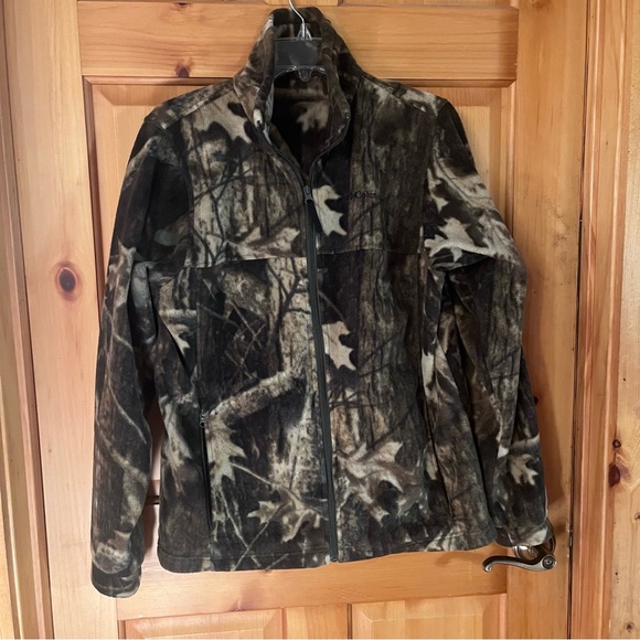 Columbia Other - Columbia camo fleece zip jacket